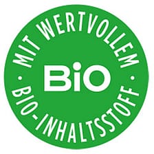 Logo mit wertvollen Inhaltsstoffen