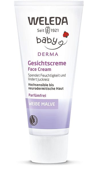 Weiße Malve Gesichtscreme