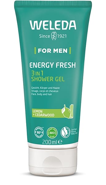 FOR MEN Energy Fresh 3in1 Duschgel – Weleda®