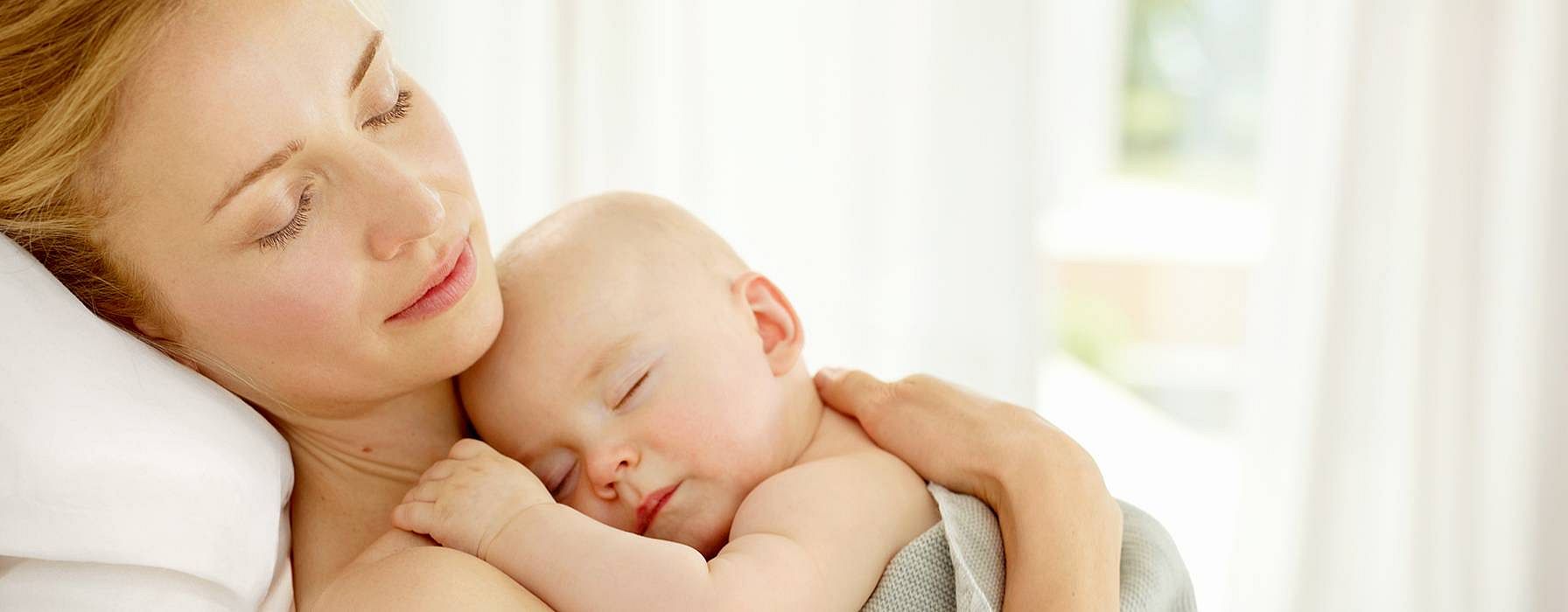 Mutter mit Baby