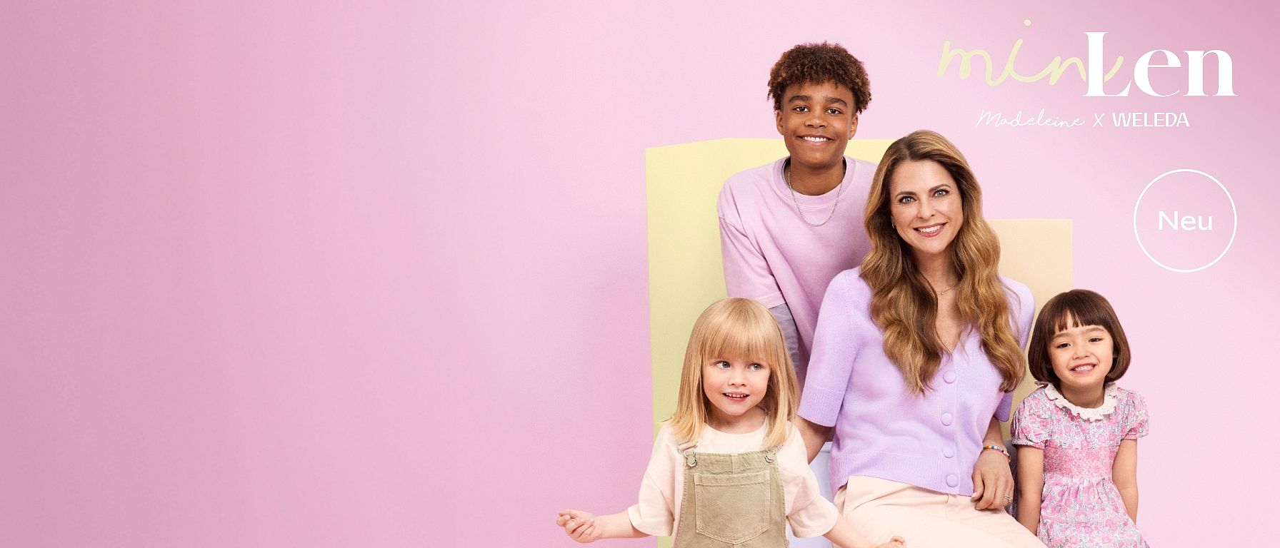 Prinzessin Madeleine mit Kindern in verschiedenen Altersgruppen