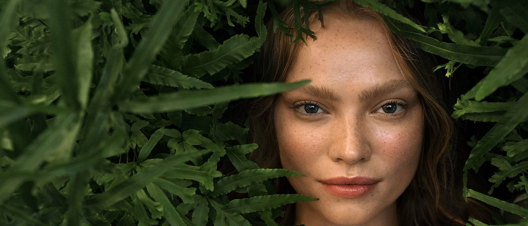 Frau in der Natur