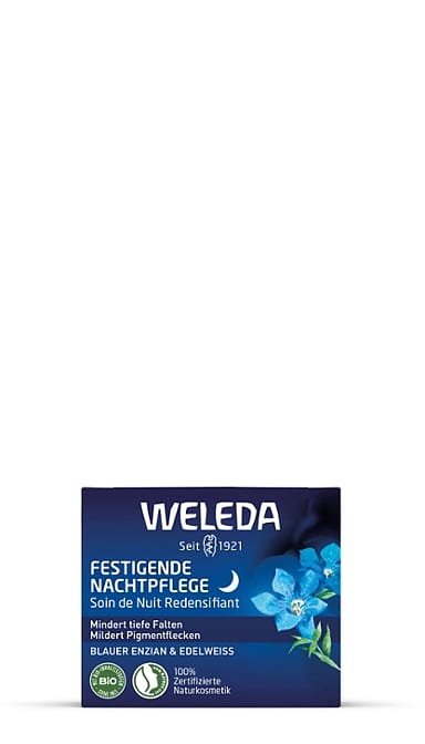 Festigende Nachtpflege Blauer Enzian & Edelweiß