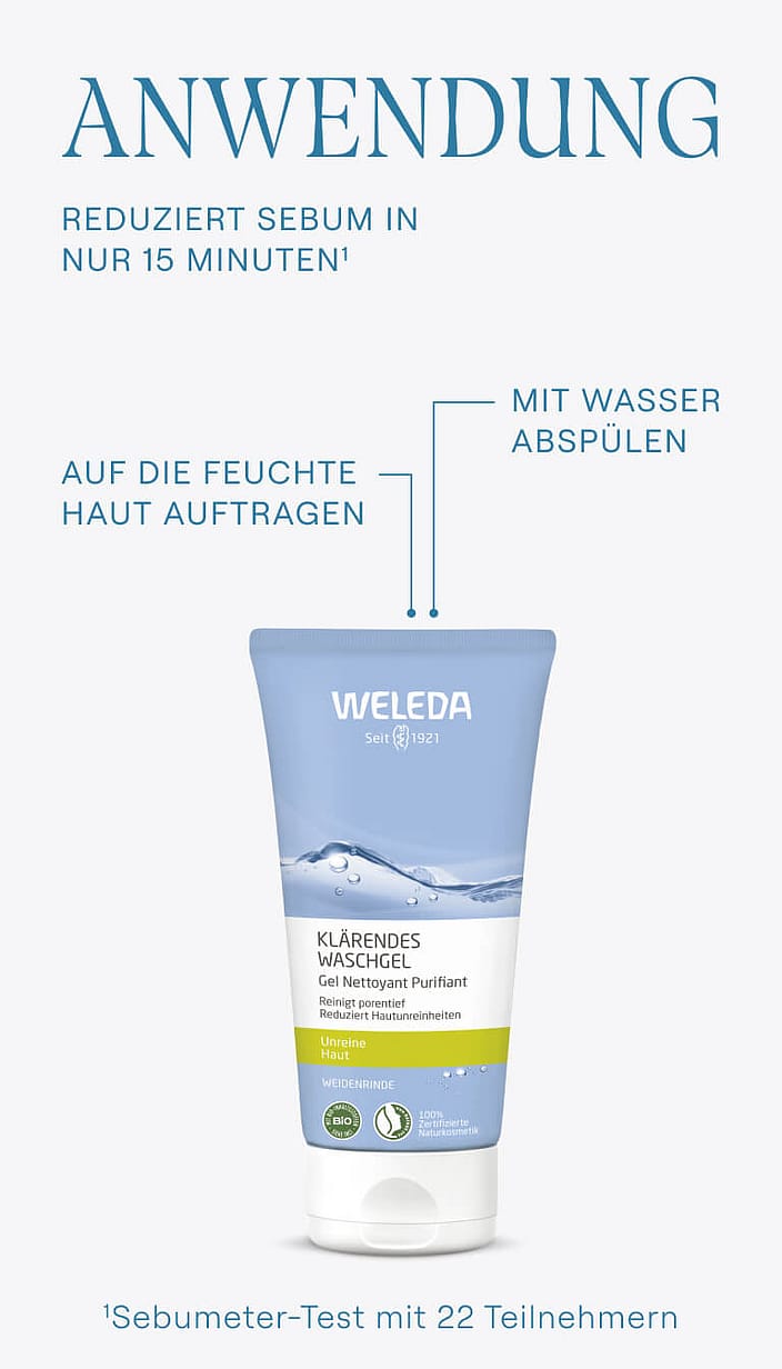 Klärendes Waschgel