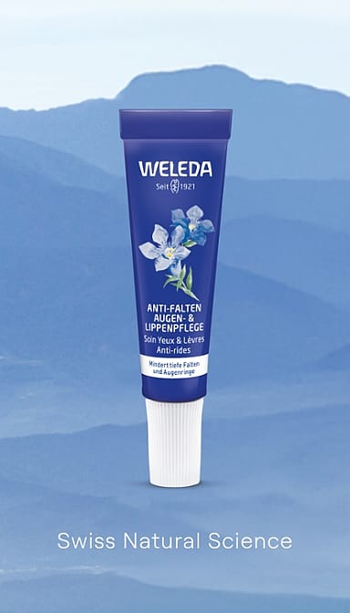 Anti-Falten Augen- und Lippenpflege Blauer Enzian & Edelweiß