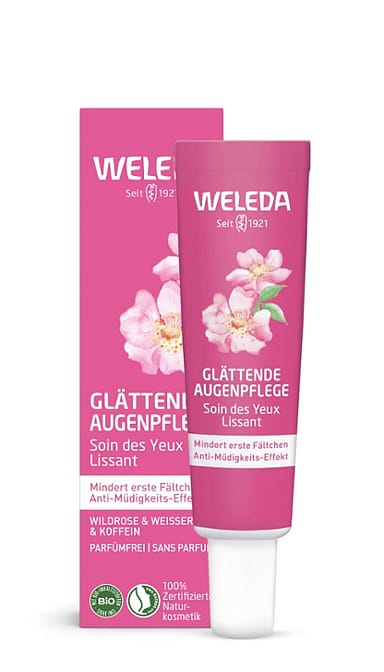 Glättende Augenpflege Wildrose & Weißer Tee