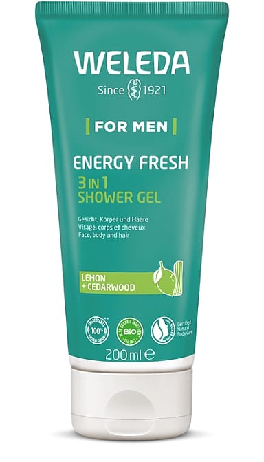 FOR MEN Energy Fresh 3in1 Duschgel – Weleda®