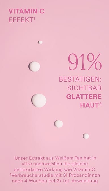 Glättende Augenpflege Wildrose & Weißer Tee