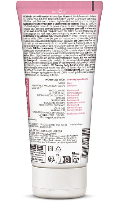 Aroma Spa Verwöhnende Cremedusche