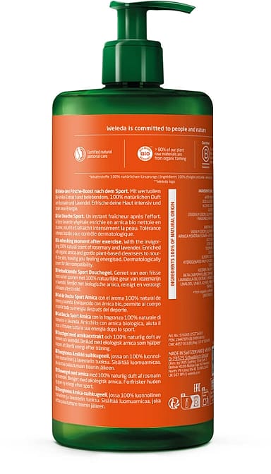 Sport Frische-Boost Duschgel Arnika