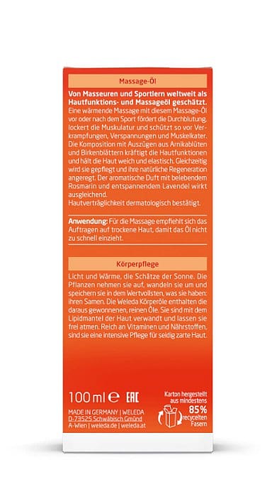 Arnika Massage-Öl