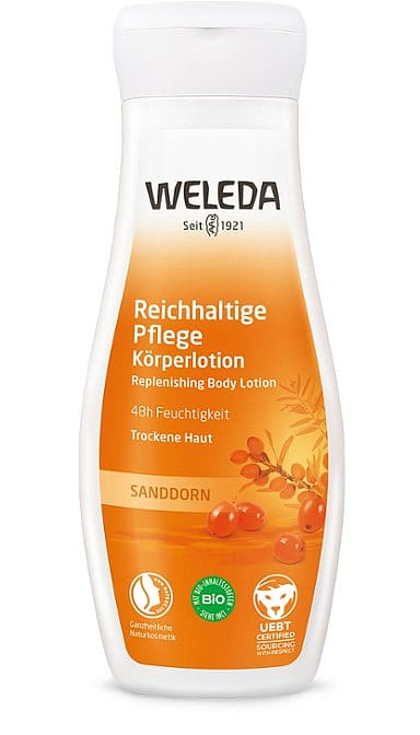 Reichhaltige Pflege Körperlotion Sanddorn