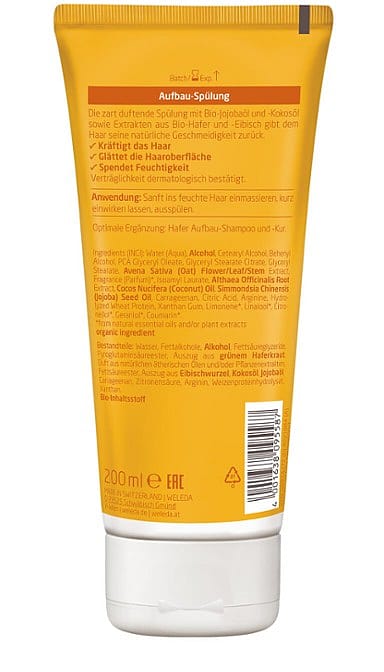 Hafer Aufbau-Spülung