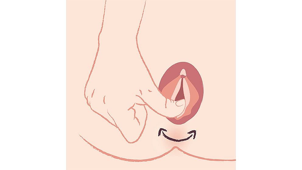 Illustration zur Massage